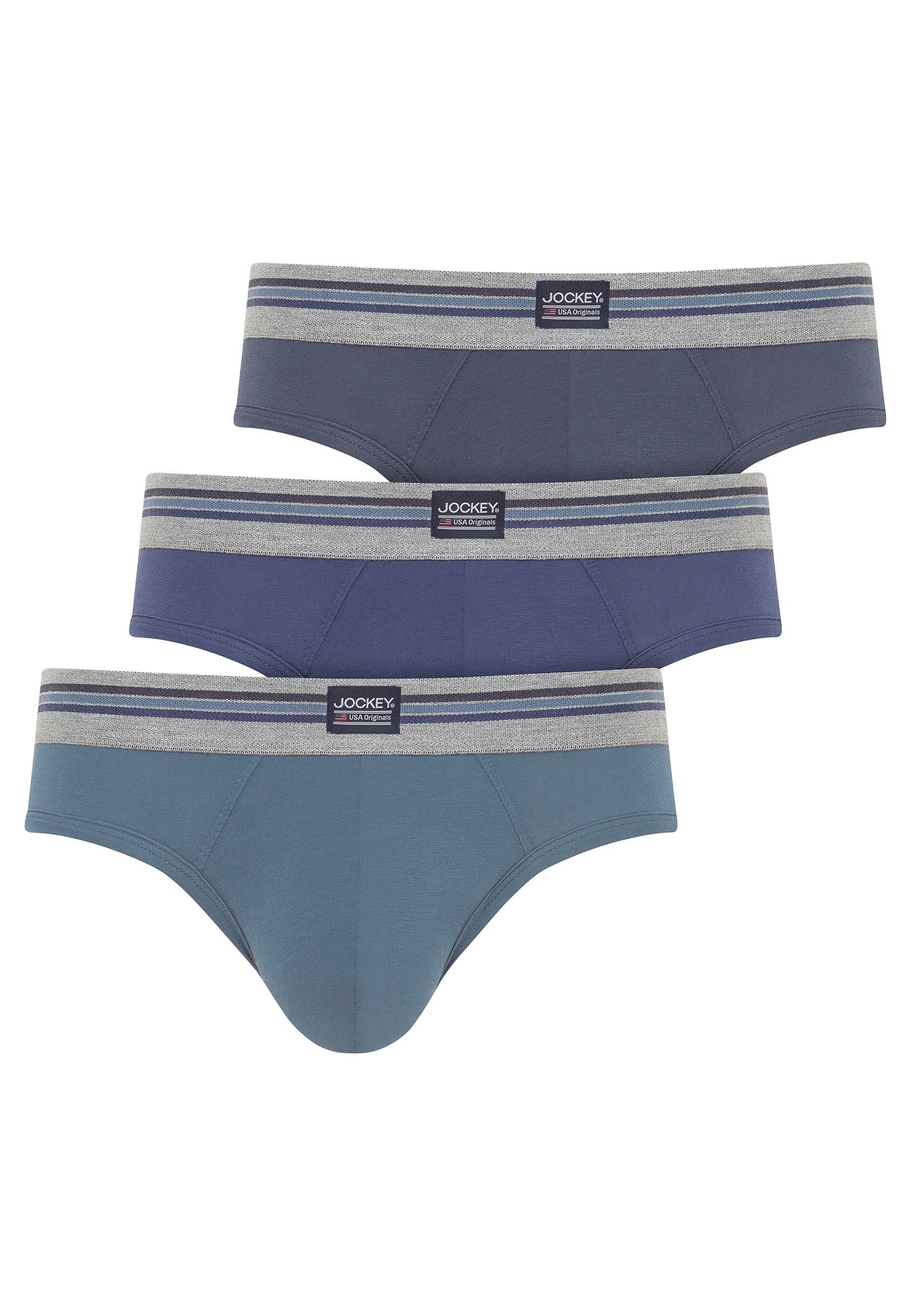 Jockey® Cotton Stretch Brief 3 Pack