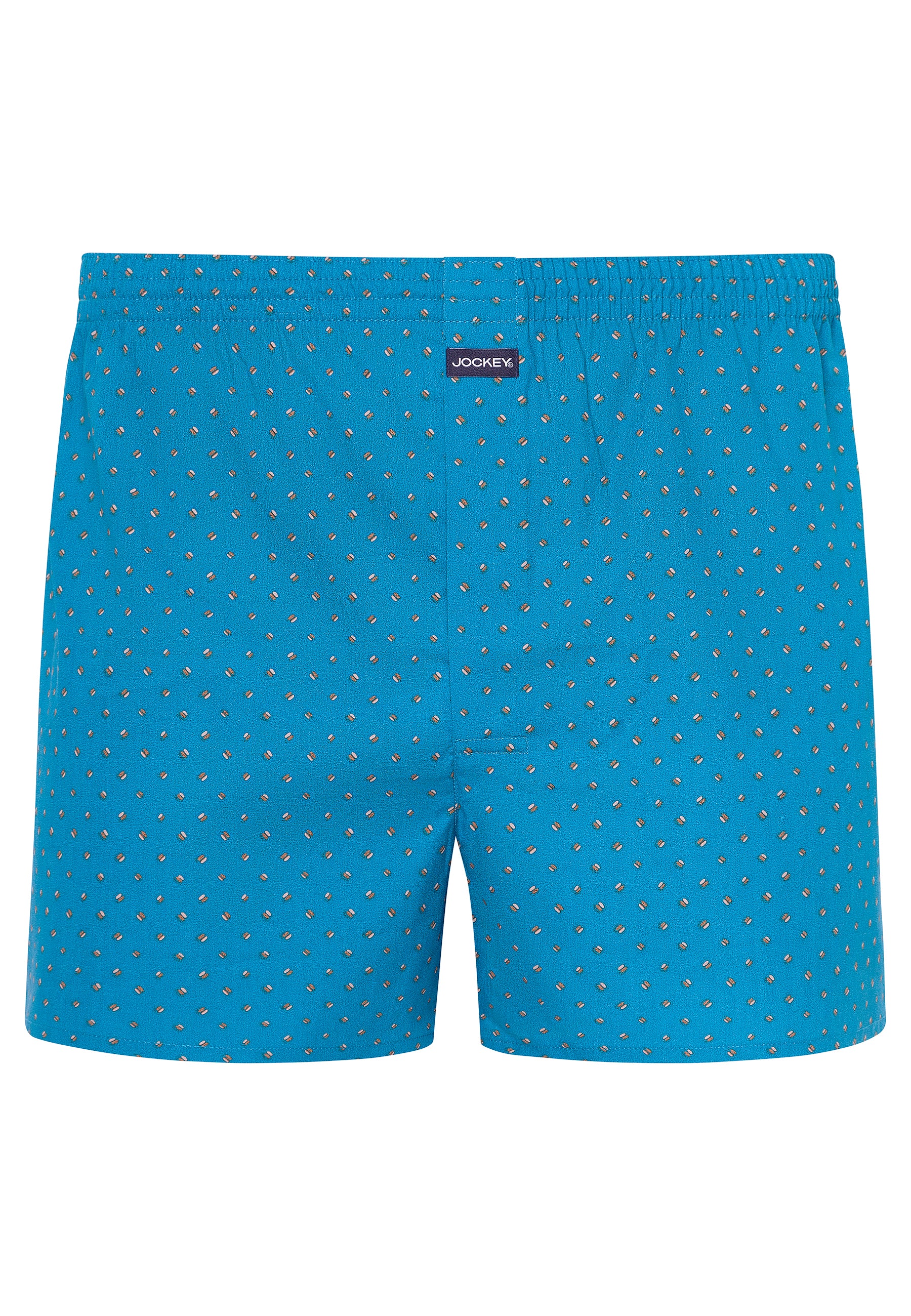 Jockey Everyday Boxer Woven - Calzoncillos Tipo Bóxer De Algodón Para Hombre, Paquete De 2 Unidades, Con Abertura Y Botón, Ropa Interior Transpirable Para Hombres, Cintura Suave Y Cómoda, Juego De 2
