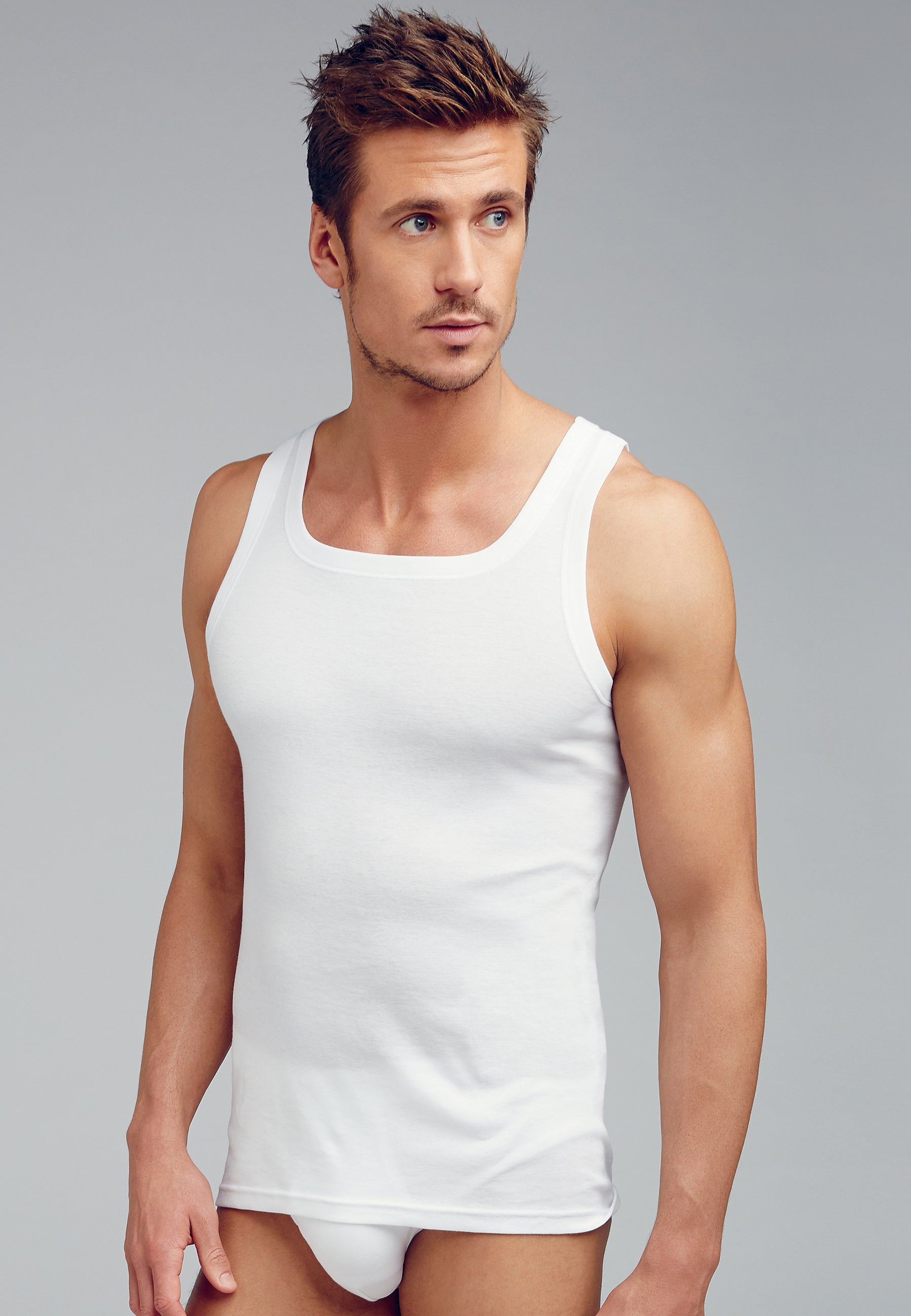 Jockey® Luxury Cotton Sleeveless Shirt – JOCKEY UK