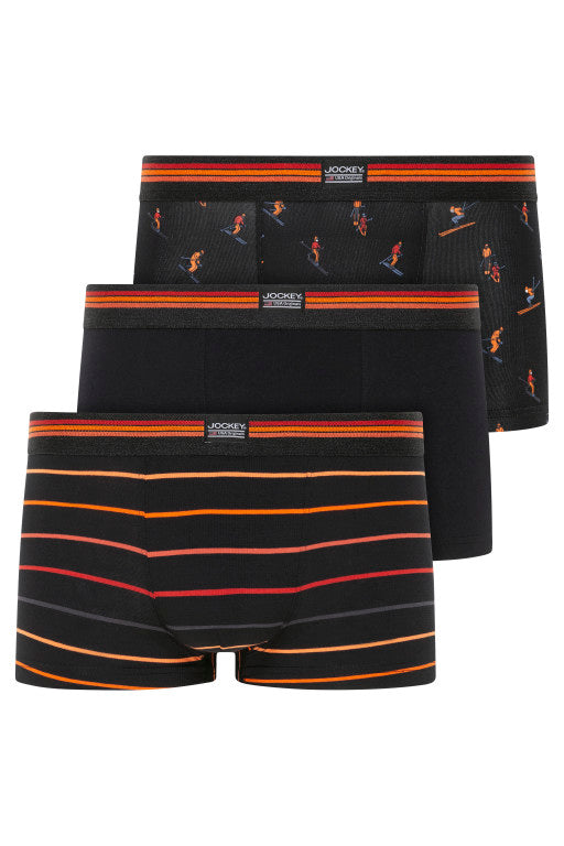 Jockey® Cotton Stretch Short Trunk 3 Pack